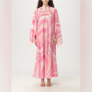 NWOT！Pucci Iride-print Kaftan in Cotton-muslin